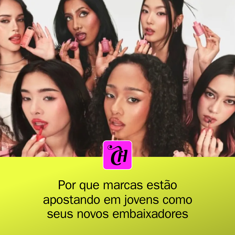 CAPRICHO's tweet photo. 🚀 A nova geração de embaixadores está dominando! Artistas como Sombr e KATSEYE estão se tornando os rostos de grandes marcas e trazendo uma nova energia para o mercado. 💥 #Moda #Embaixadores
https://t.co/PkQHV3KWhB https://t.co/x9jels26A5