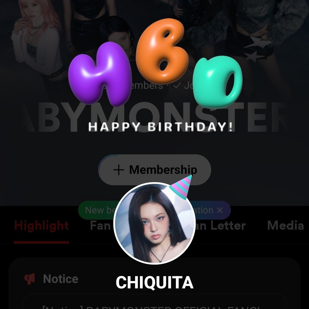HAPPY BIRTHDAY CHIQUITA! 🎉

Today, Riracha Phondechaphiphat of BABYMONSTER celebrates her 17th birthday!

Show your love and greetings for Canny on Weverse and other platforms today 🎂

#CHIQUITA #BABYMONSTER #베이비몬스터 <a href="/YGBABYMONSTER_/">BABYMONSTER</a>