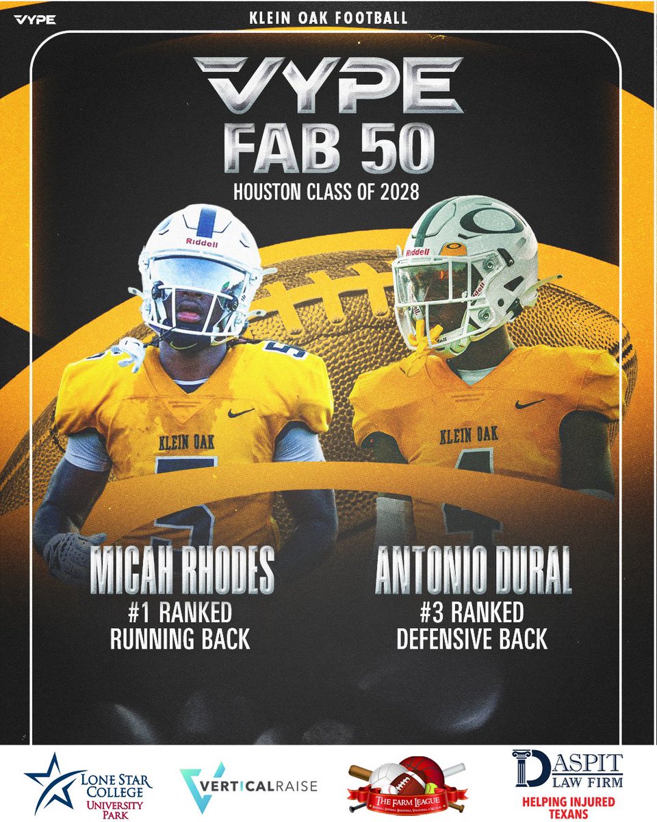 Klein Oak High School Football Recruiting tweet media