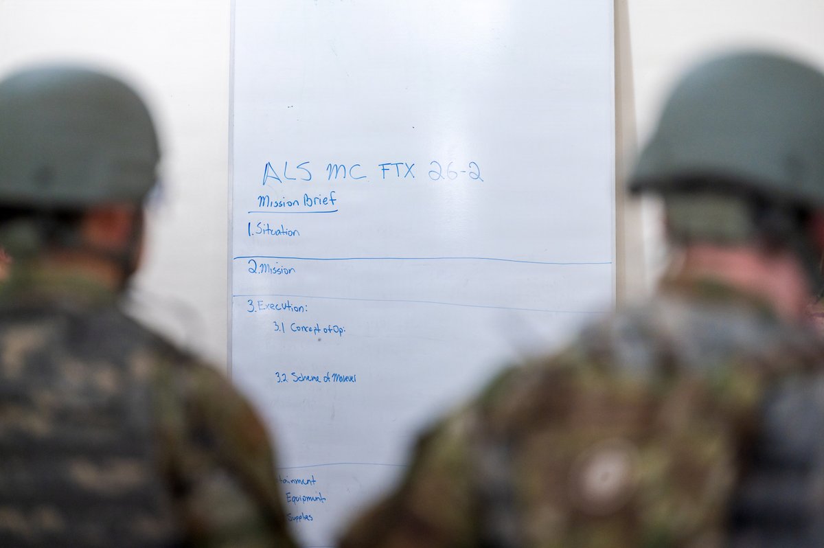 Guardians must be ready to operate in contested environments.

During a field training exercise, students learned how to conduct missions at the tactical level so that they can accomplish their tasks in high-pressure environments.

More: dvidshub.net/r/lm2t2v