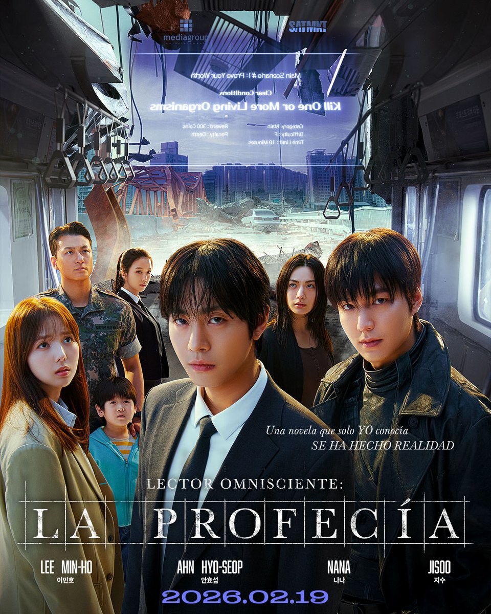 Cuando una historia que leíste en soledad… se convierte en el mundo donde tenés que sobrevivir.

⚔️LECTOR OMNISCIENTE: LA PROFECÍA.

Desde este jueves 19 de febrero en cines de Paraguay.