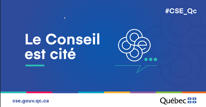 Conseil supérieur de l'éducation tweet media