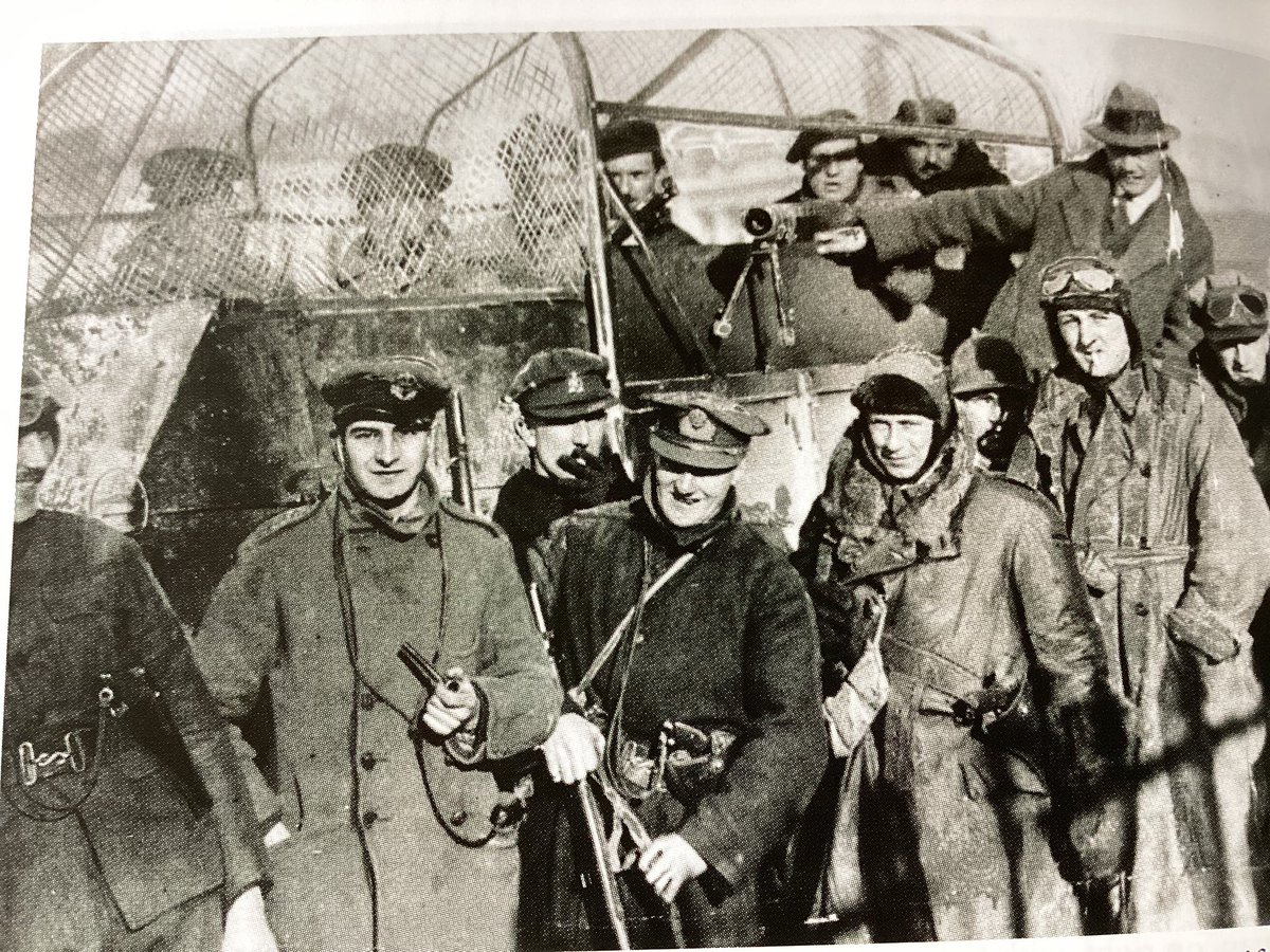 Auxiliary Division R I C ,   A well known photo taken in Cork , an interesting study of former Army, RAF, and Royal Navy officers who volunteered to “ Get the murder gang by the throat”,  a job they performed very well.