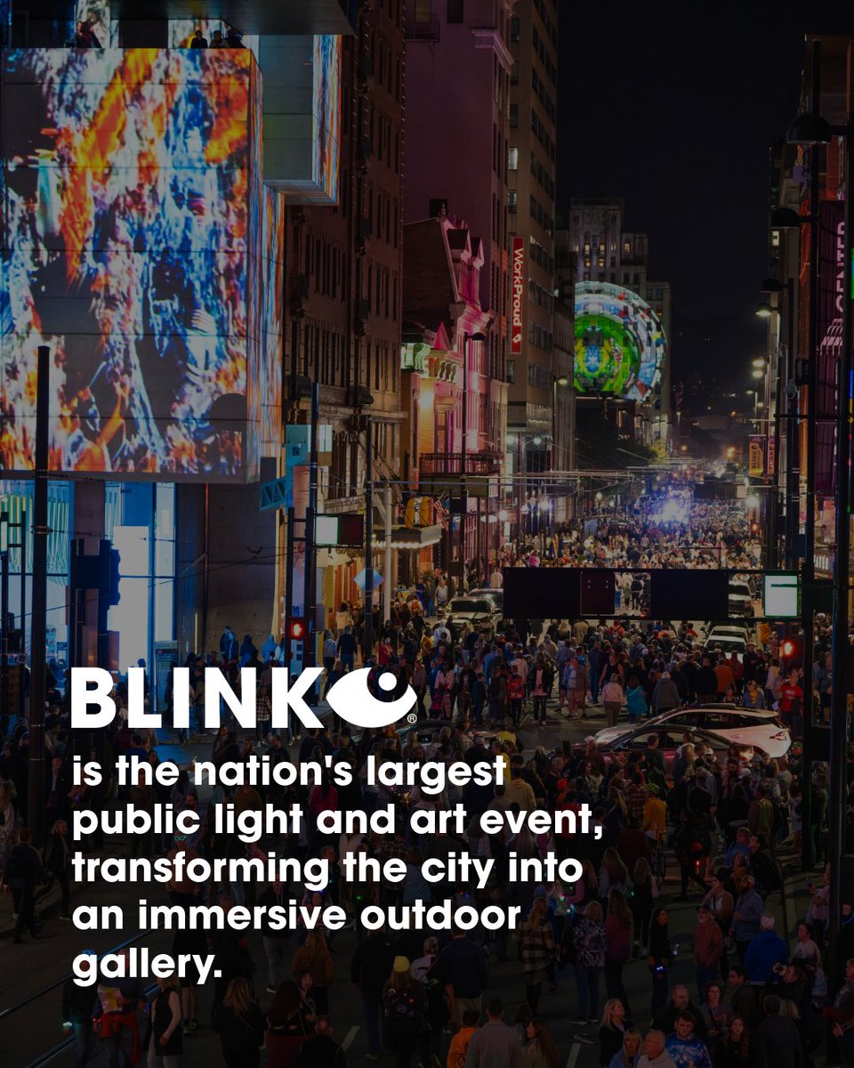 BLINK Cincinnati tweet media