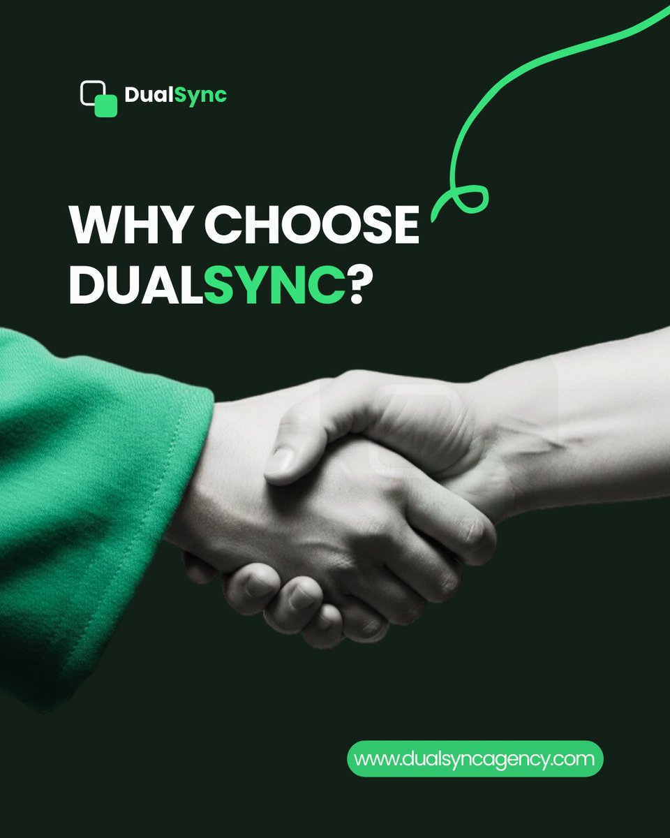 DualSync's tweet photo. Finding the right tech partner is hard. We make it easy. 

Why Dual Sync? 
✅ Clean &amp; scalable code 
✅ Fast communication 
✅ End-to-end architecture 
✅ Long-term support

Consider us your dedicated in-house tech team. Let's build! 👇 
🌐https://t.co/9gKI7gwdGZ

#TechFounders https://t.co/yec33kQLUl
