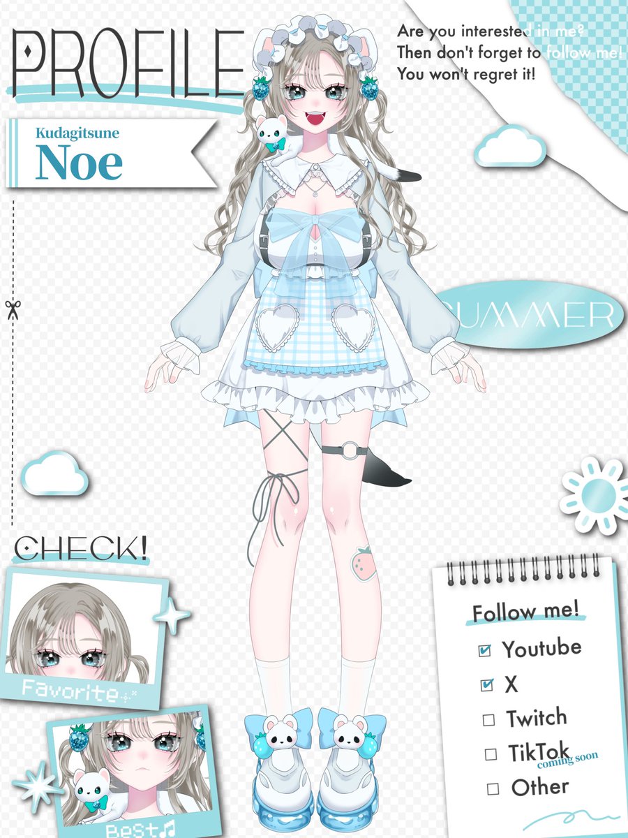 K_noe_chi's tweet photo. VTuber準備中の果狐のえ❕

来年春デビュー予定のセルフ受肉個人勢🌷
図画工作と可愛いものが大好きな
口悪いけど優し(?)い可愛い女は嫌いですか⁉️

#新人VTuber
#Vtuber推し探しにどうぞ https://t.co/1y90hLtfyP