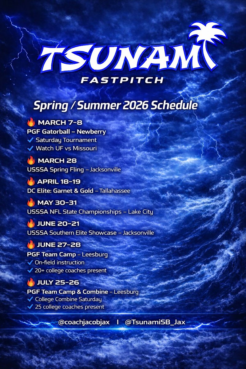 Tsunami Softball tweet media