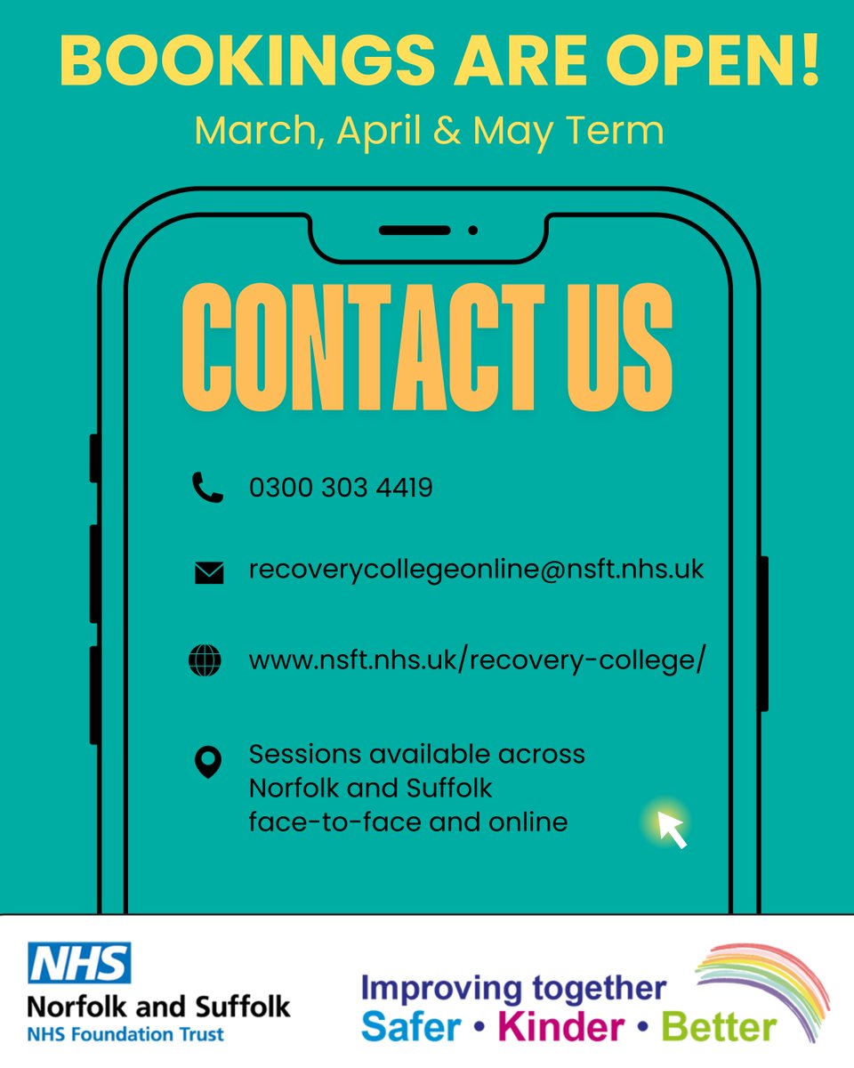 NSFT Recovery College tweet media