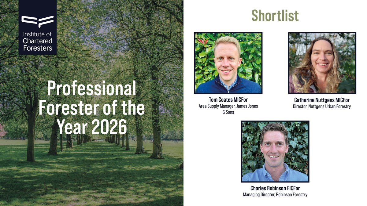 Institute of Chartered Foresters tweet media