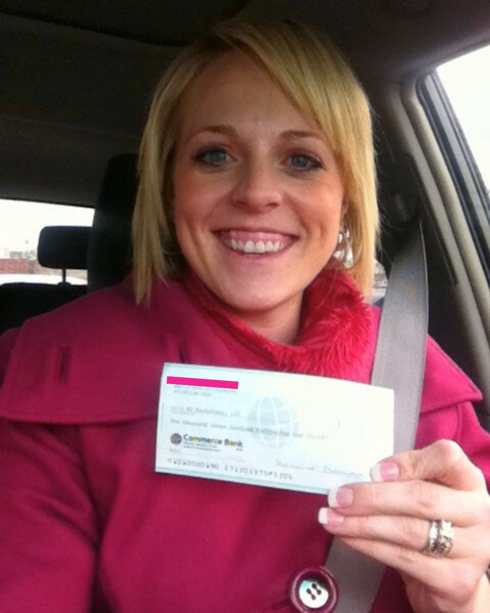 This is Lindsay Young holding her very first nu marketing check back in 2014 - proof that big things really do start small.

Cheers to the work, the clients, and what’s next for nu marketing. 🥂

👇 Drop a congrats for Lindsay below - 12 years deserves some love!