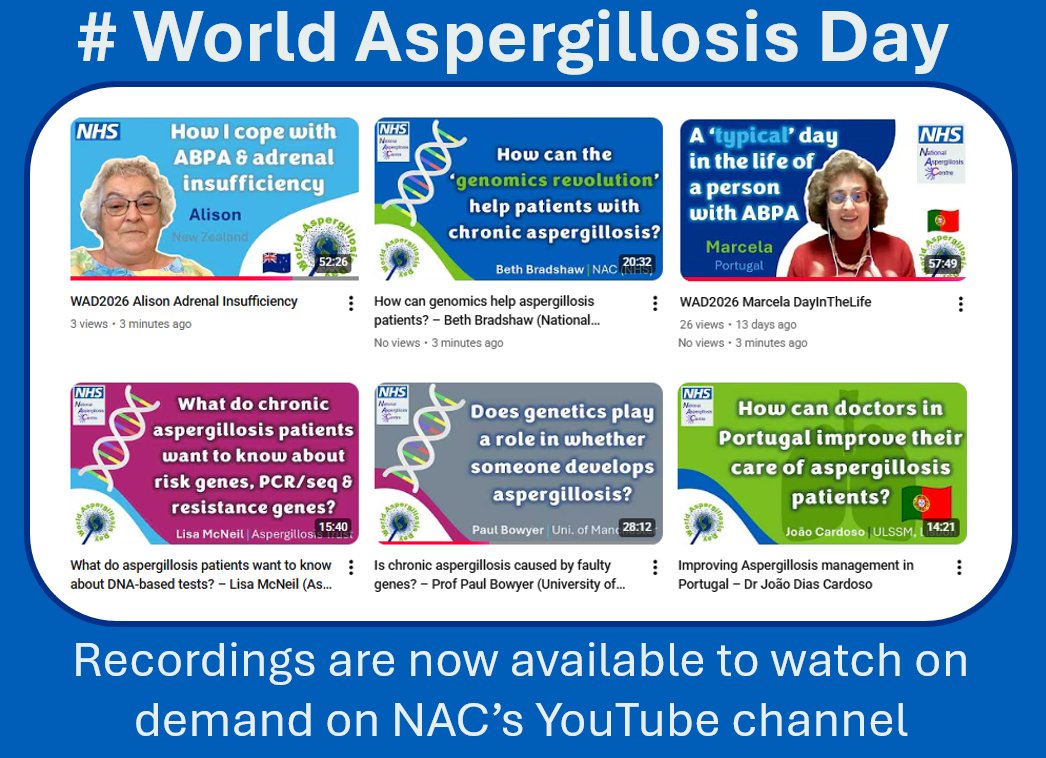 National Aspergillosis Centre tweet media