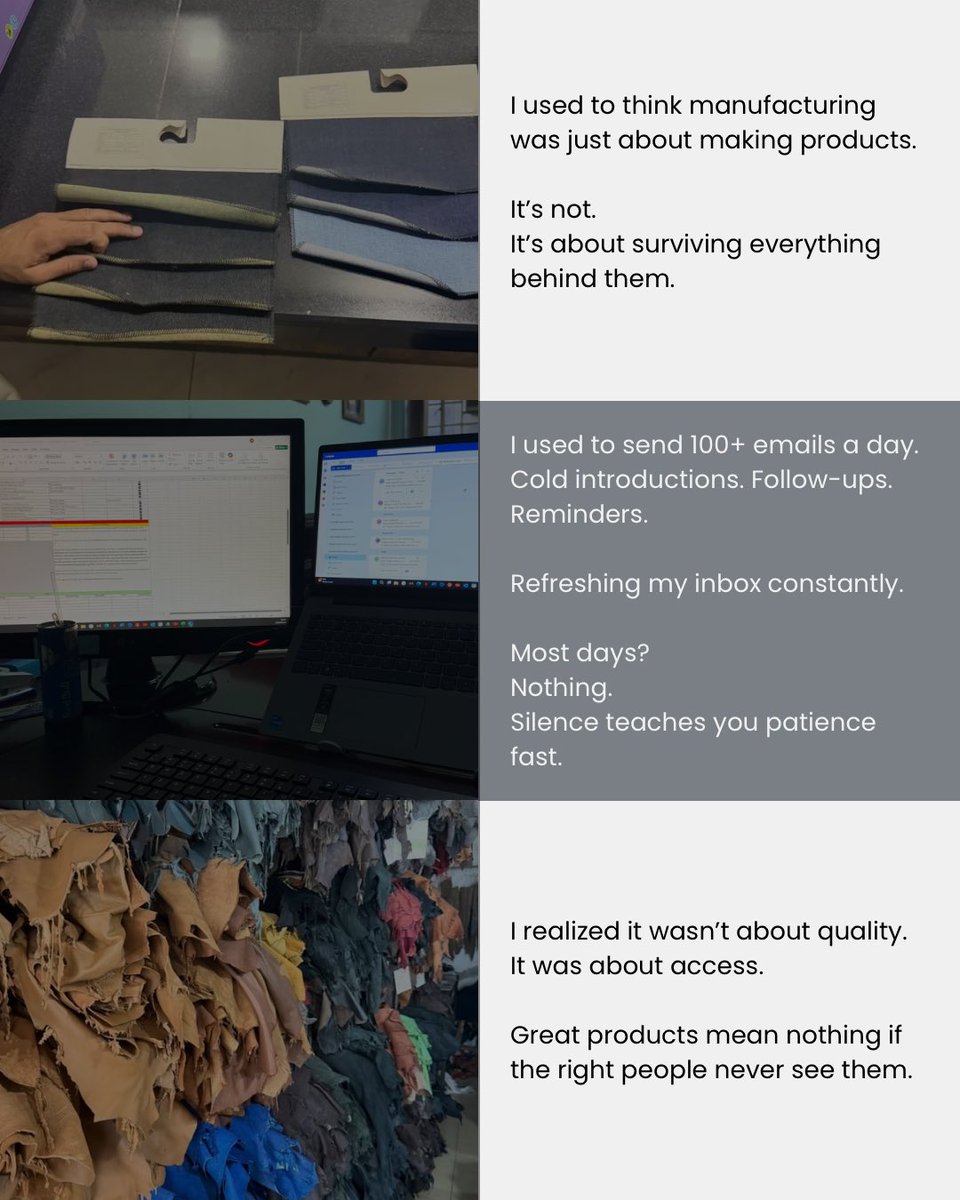 realrameezb's tweet photo. Respect to every manufacturer still sending that next email.
#outwink #manufacturing #sourcing #founder https://t.co/4w9d8OuUuW