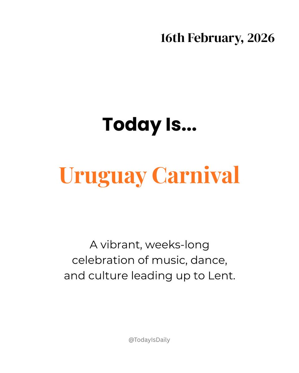 TodayIsDaily_'s tweet image. #todayisdaily #uruguay #carnival