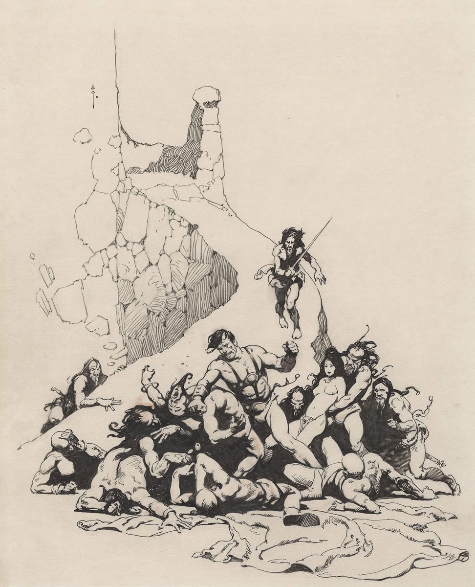 Frank Frazetta tweet media