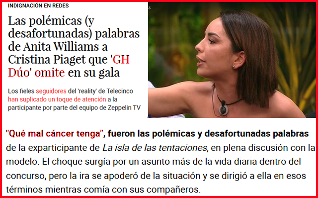 #GHDuo16F <a href="/mediasetcom/">Mediaset España</a> saltándose su código ético y <a href="/ghoficial/">Gran Hermano</a> ocultando los hechos. Esto es inaudito .#ExpulsarAnita  #StopAcosoACristina