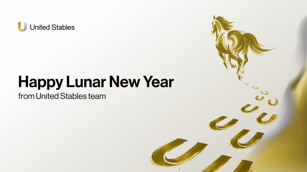 UTechStables's tweet photo. Happy Lunar New Year from the United Stables team 🐎🎆🧧

Wishing you and your loved ones prosperity, good health, and success in the year ahead.🩶 https://t.co/vvqdOJb10G