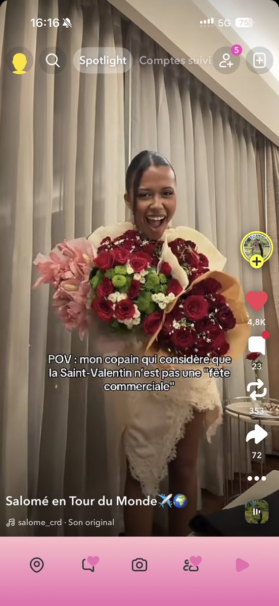 5nueve_9's tweet photo. Y’en a qui ont eu 5 bouquets et moi même pas une pétale ?? Bien bien hyn https://t.co/NRtH78tM92