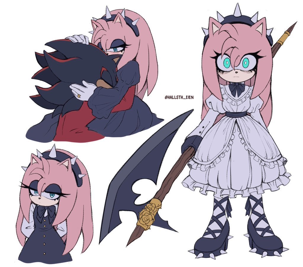 Hallsth_Eien's tweet photo. Amy “Black Rose” AU is something I definitely what to tell you about more this year https://t.co/tTGxGwWzO0