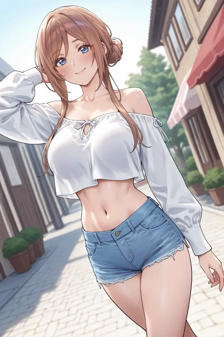 街歩き莉波(SFW)