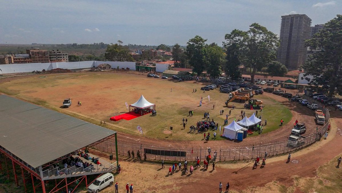The ground-breaking ceremony for the Thika Sub County stadium, officiated by Sports Cabinet Secretary H.E Salim Mvuryia, highlights the government's commitment to upgrading sports infrastructure across the country. 

This iconic project involves a comprehensive renovation,