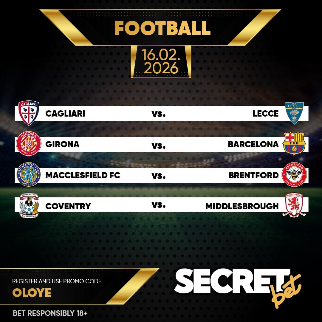 #Ad
Time to put your money where your mouth is

Signup on #Secretbet here: slim.link/kn5wAZM for a 100% welcome bonus, or use my promo code: OLOYE

Stake Responsibly✅