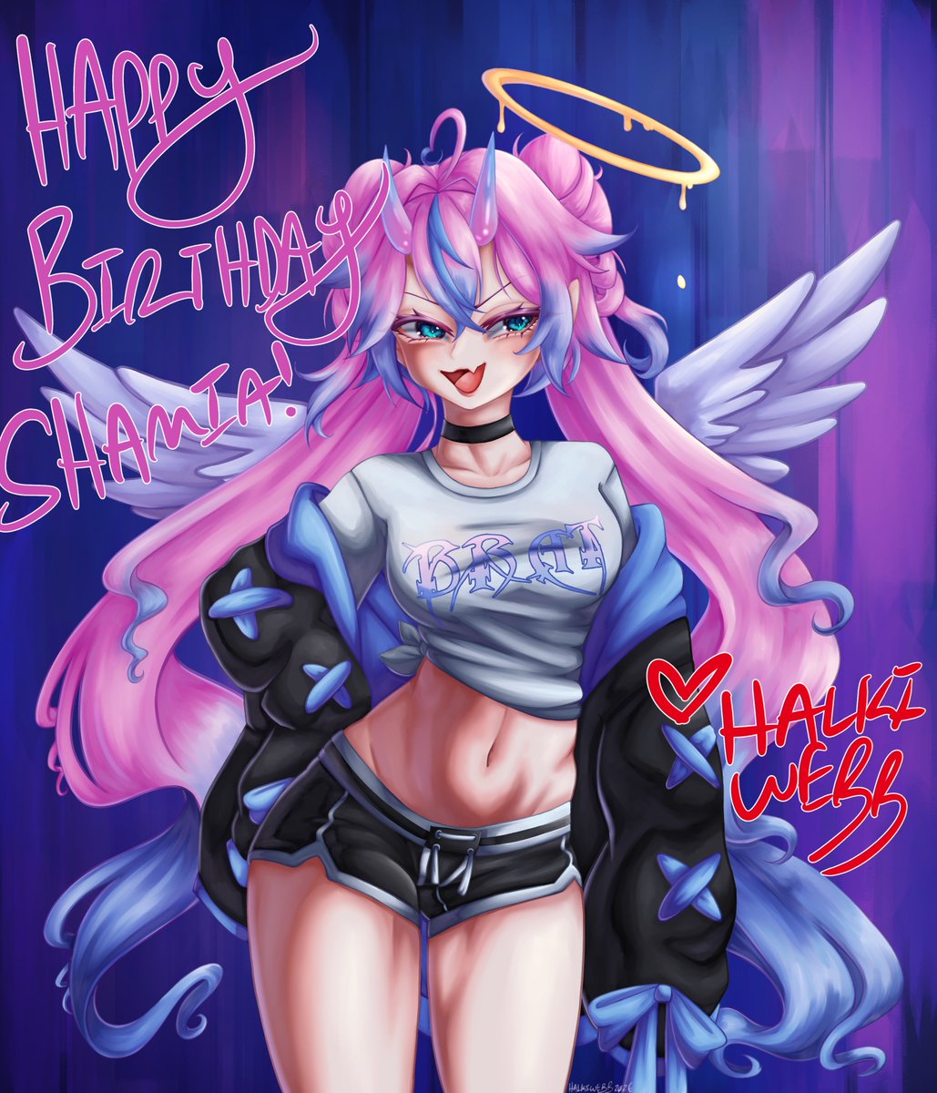 My birthday art for Shamia!! 
HAPPY BIRTHDAY MY FAVE PINK THANG !!!

#ShamiaArt