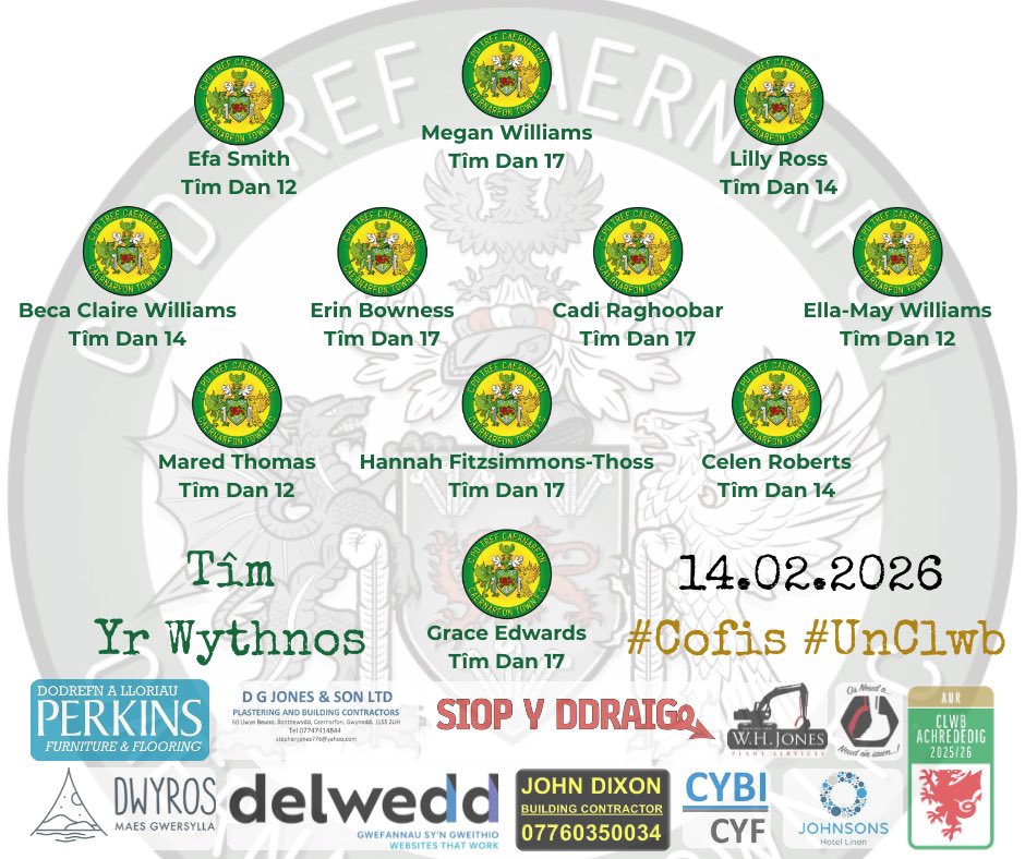 CPD Merched Tref Caernarfon tweet media