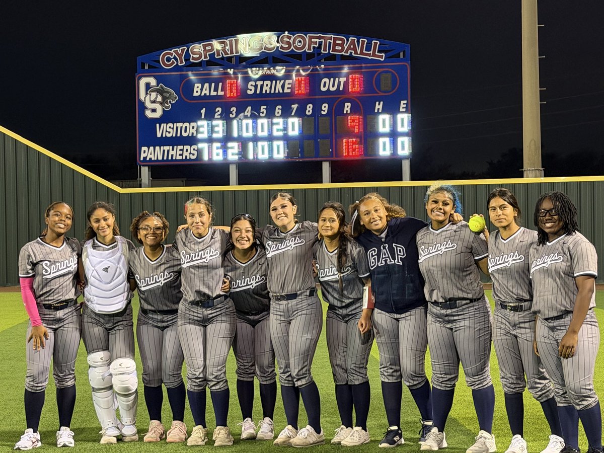 Cypress Springs Softball tweet media