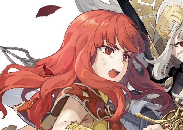 I really like how expressive Celica is in this art
Angy