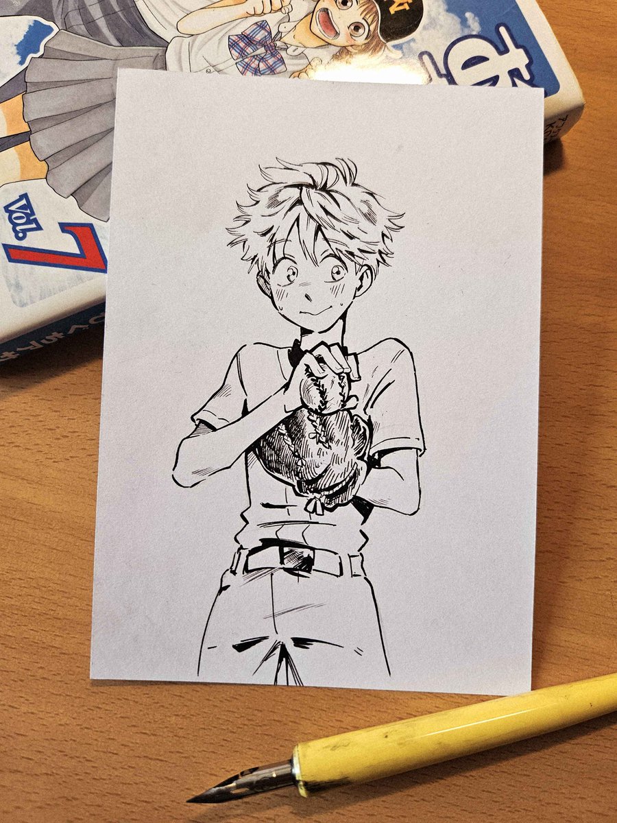 Mihashi ! 
三橋！