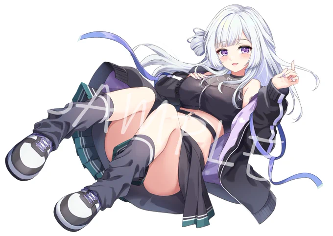 【告知】 個人様のご依頼で、ぱらすと!所属 Vtuber 白傘くらげさんの痛車用イラストを描かせていただきました〜! お誕生日おめでとうございます!! #白傘くらげ生誕祭2026 #くらげ描いたヨ