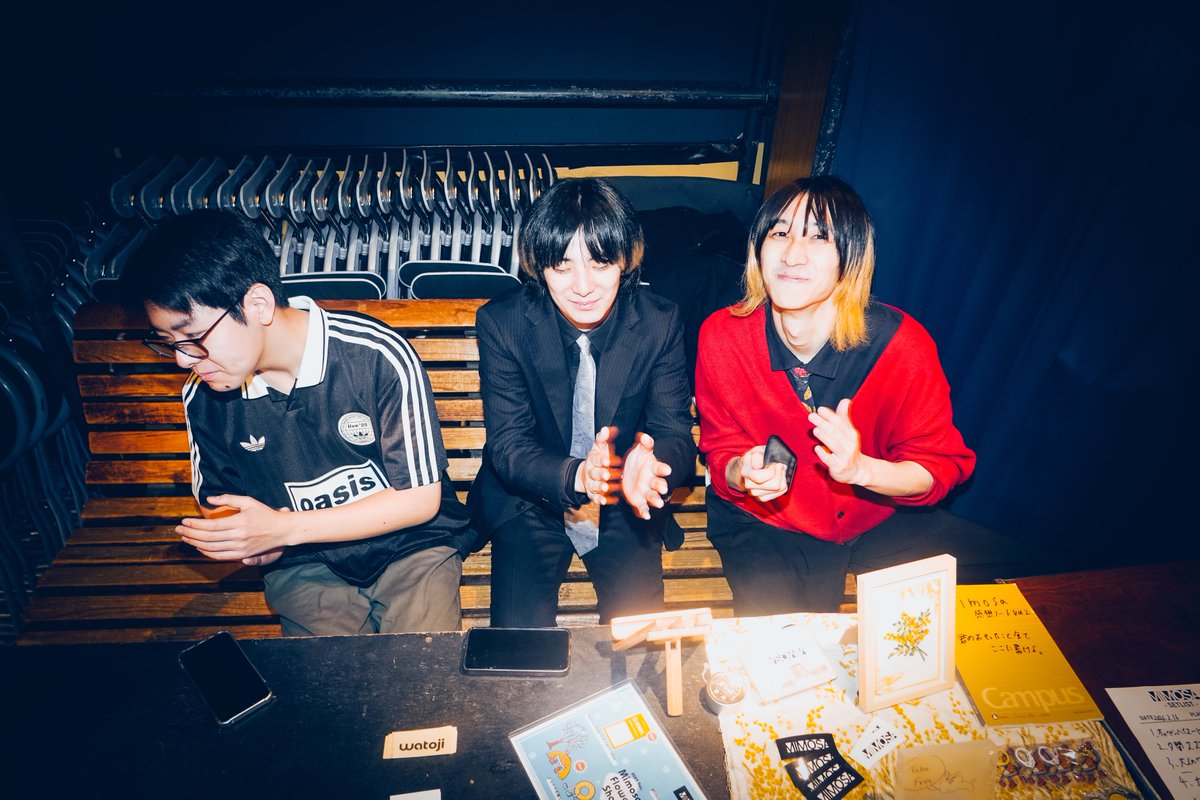 吉祥寺ROCK JOINT GB
ありがとうございました！
次のライブは2/18下北沢近松です！

▼Setlist
1.オッペンハイマーは眠れない
2.夕闇スズナリ通り
3.大人のワンダーランド
4.ナイトラン
5.ベッドルームで薔薇を飾る100の方法
6.星ヶ原ホログラフ

📸 <a href="/haru_9993/">春井</a>