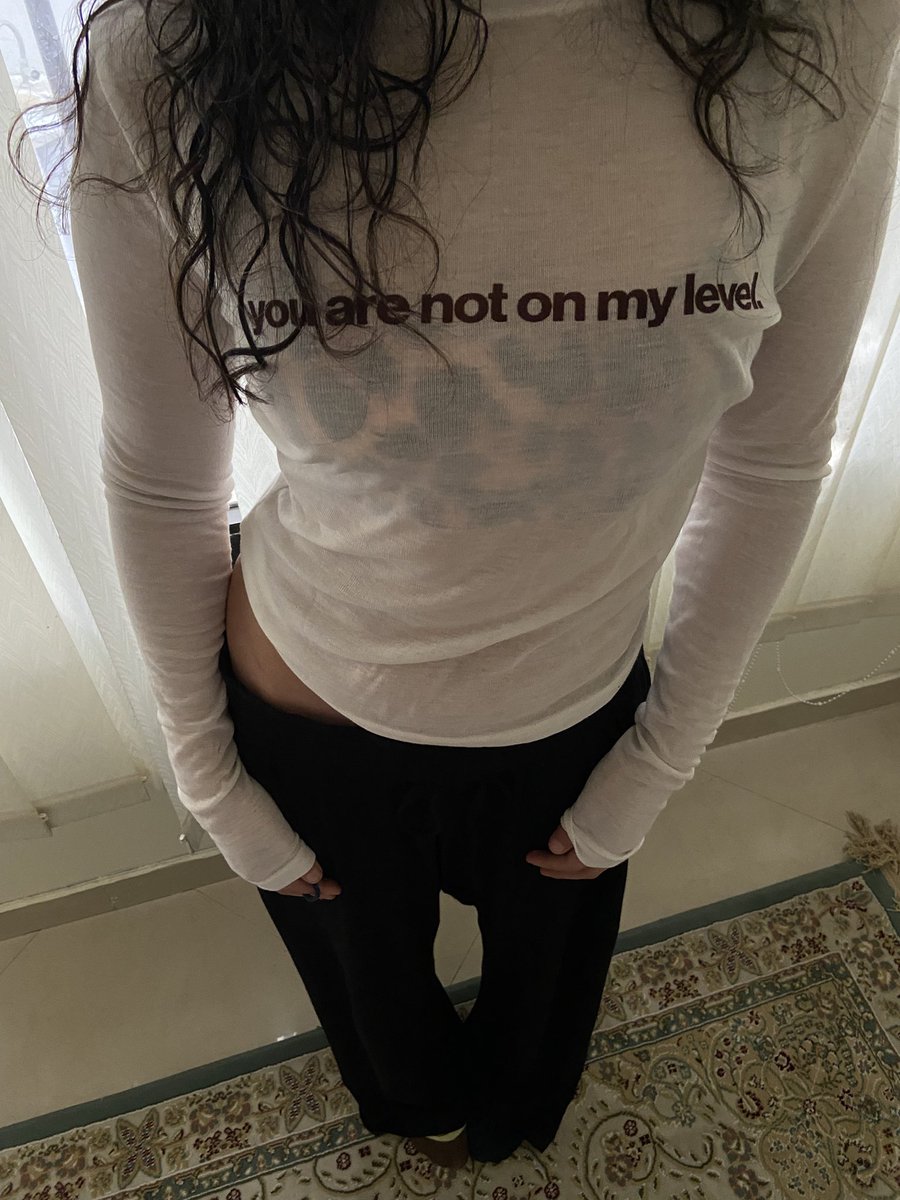 #youarenotonmylevel
