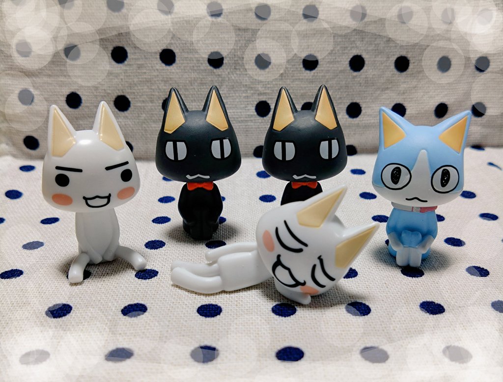 どこでもいっしょ まちぼうけ2 クロ被っちゃったけど、5回まわして4種