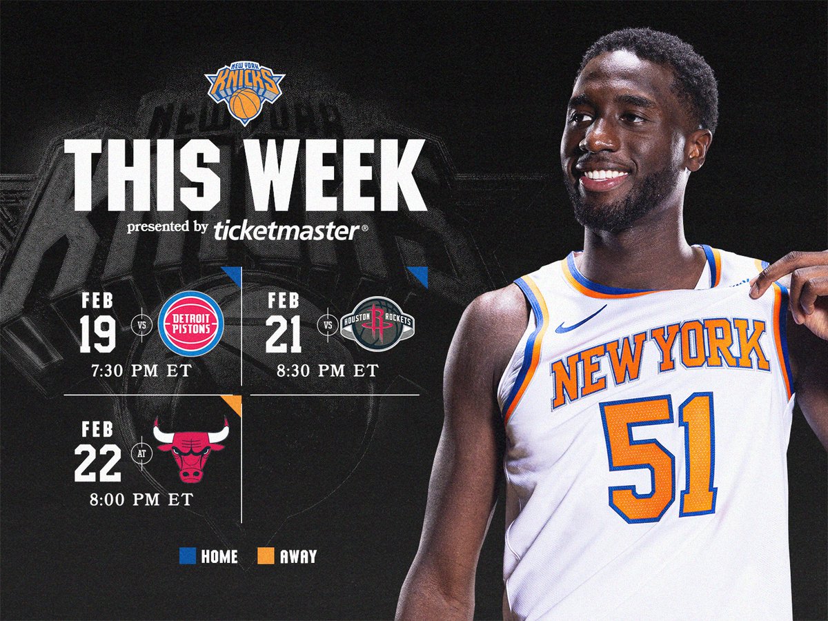NEW YORK KNICKS tweet media