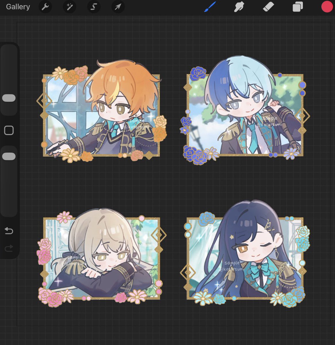 kotatsumi_'s tweet image. my babies vbs 🎤✨

#prsk_FA