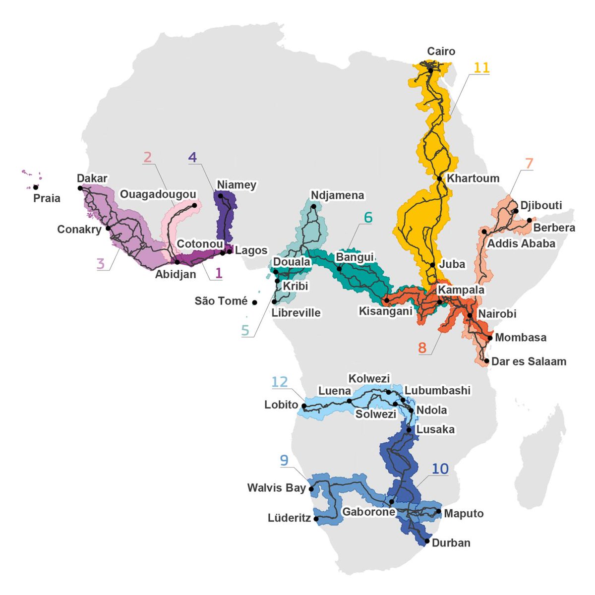 African Maps tweet media