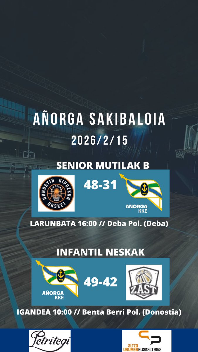 AÑORGA SASKIBALOIA tweet media