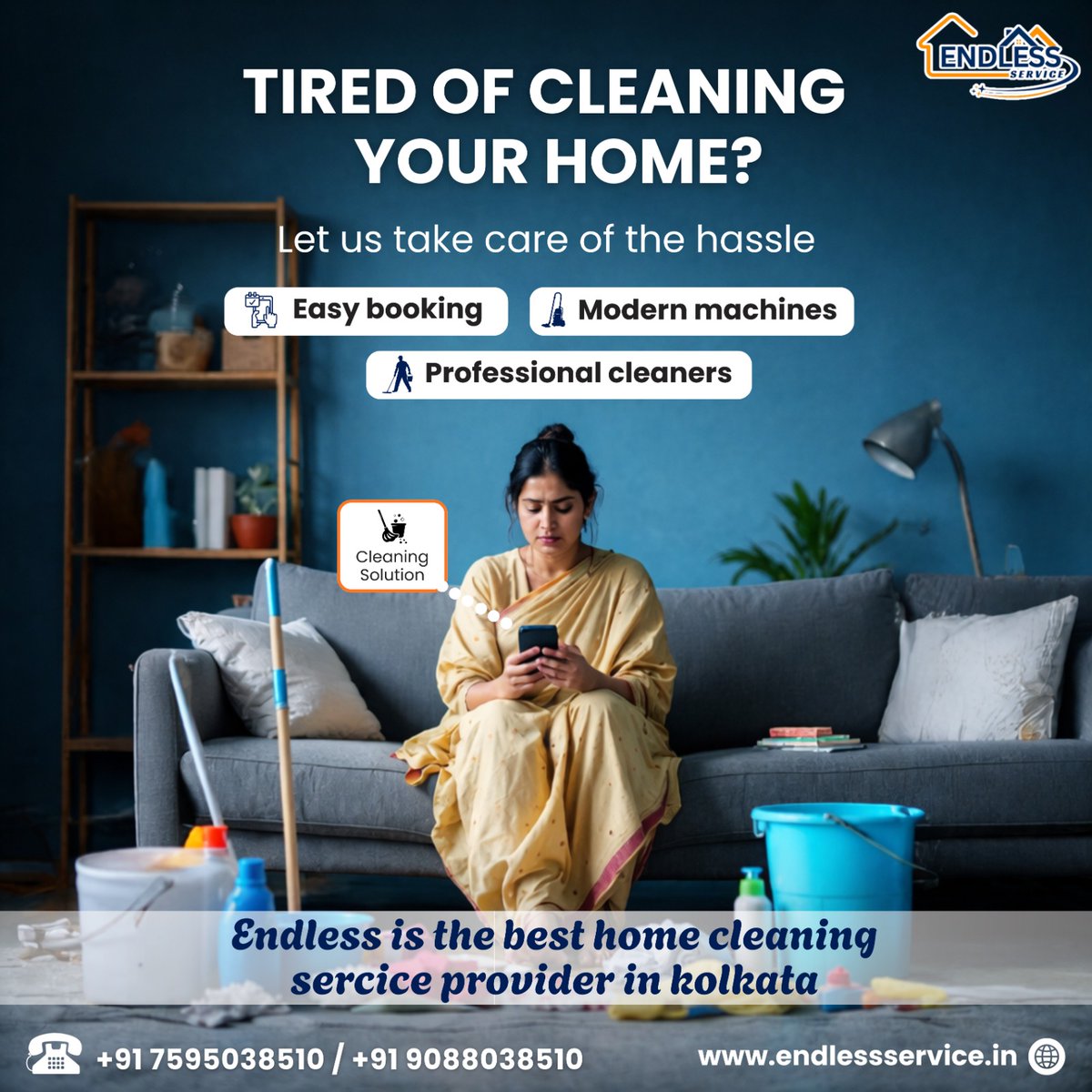 endless_service's tweet photo. Stop Stressing Over the Mess! ✨ Get a Spotless Home Today.
Is your "to-do" list getting longer while your free time gets shorter? 😫
Get 10% OFF your first Deep Cleaning booking this month! 🎁

7595038510 / 9088038510
https://t.co/cTdHBDfYgR

#HomeCleaning #DeepCleaning https://t.co/YYj2RjjYKI