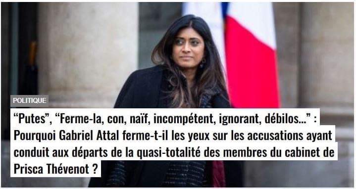 fabricenoel13's tweet photo. @JRenardiere Par contre cette petite gamine de merde de @priscathevenot sait très bien insulter ses collaboratrices de #Putes et ses collaborateurs de #Cons, #Débilos, etc etc. https://t.co/uj09BhfOT2