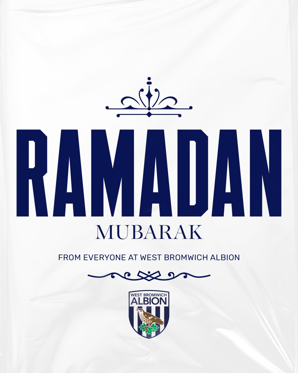 Ramadan Mubarak, Baggies! 💙🤍