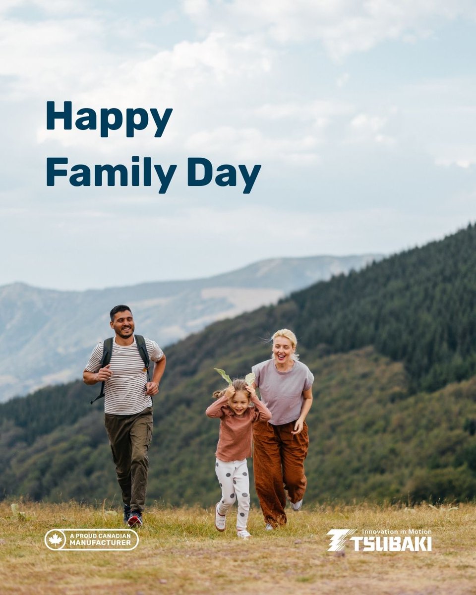 Happy Family Day from Tsubaki of Canada! We hope your day is filled with meaningful moments and quality time with loved ones.