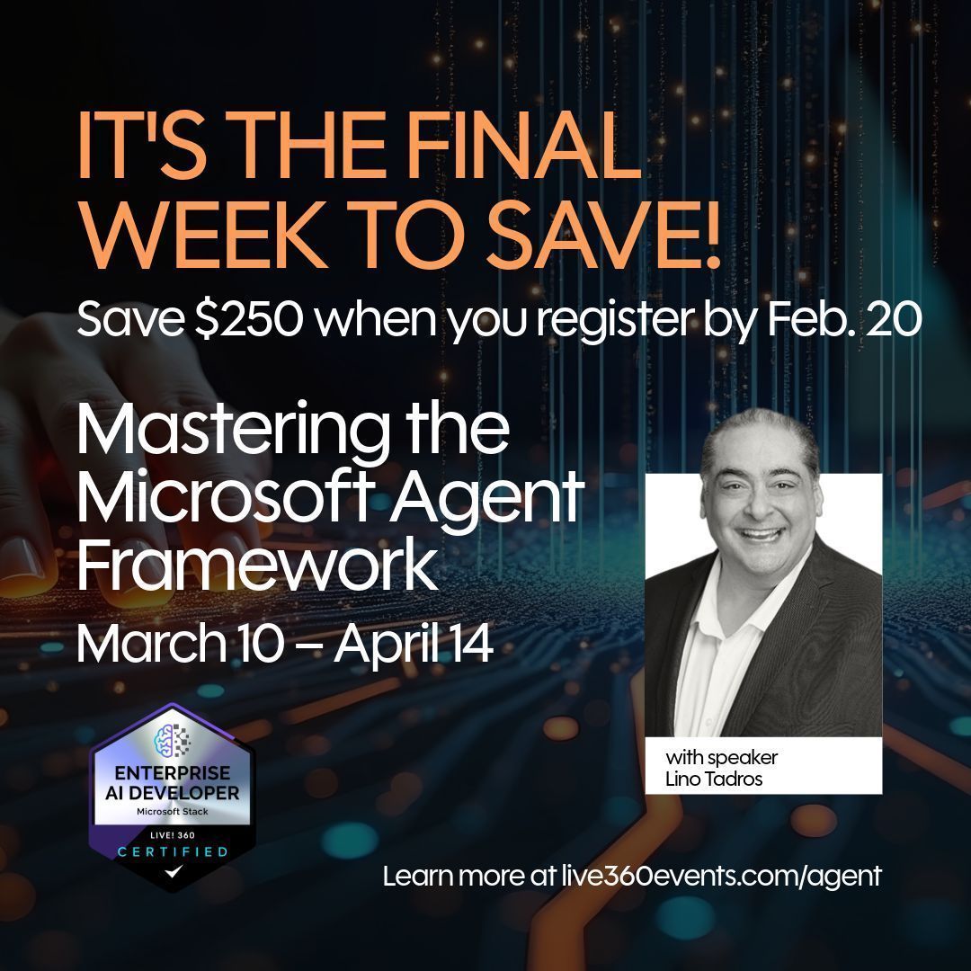 TechMentor Events tweet media