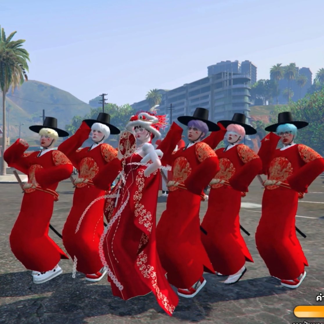 ขบวนการหัวสายไหมมาก 🍭🌈
สีผมไม่ซ้ำ จำได้ทุกคน 💥