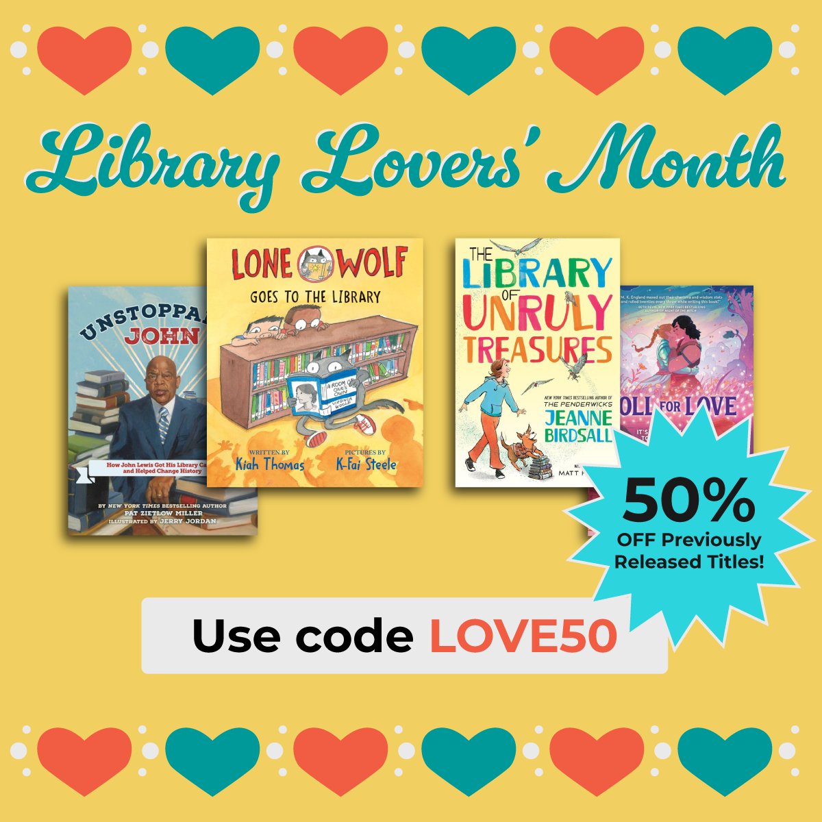 Junior Library Guild tweet media