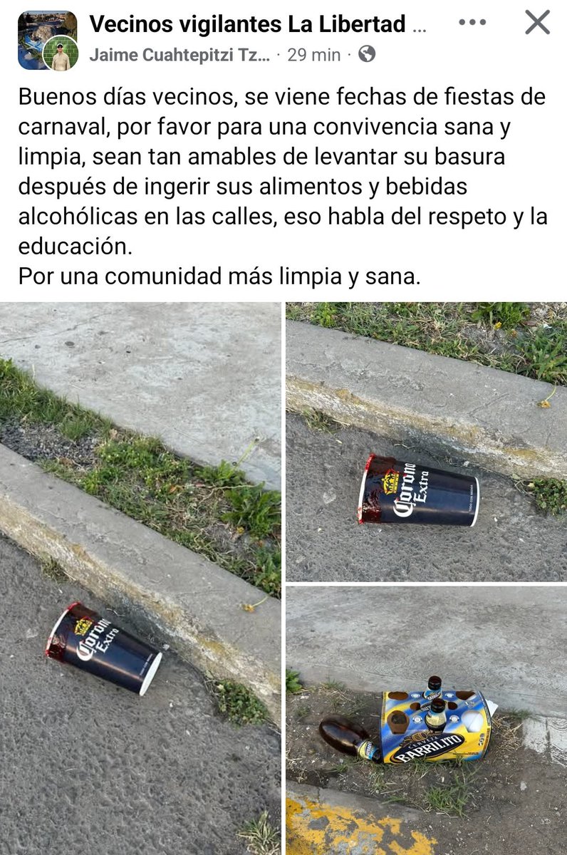 No que estarían vigilando qué no hubiera consumo de alcohol en el recorrido de ls cuadrillas? <a href="/PueblaAyto/">Puebla Gobierno de la Ciudad</a> <a href="/SSC_Pue/">SSC Puebla</a> <a href="/Hechizero_38/">★·.·´HeChIzErO`·.·★</a> <a href="/ALunaSilva/">Arturo Luna Silva</a> <a href="/aztecapuebla/">TV Azteca Puebla</a>