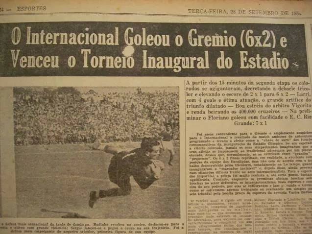 InterDD's tweet photo. O assustador olímpico:

- viu dois rebaixamentos;
- perdeu uma final de libertadores por 5 a 0;
-   perdeu o primeiro grenal por 6 a 2;
- último título foi do Inter https://t.co/TWvQWvGxbz