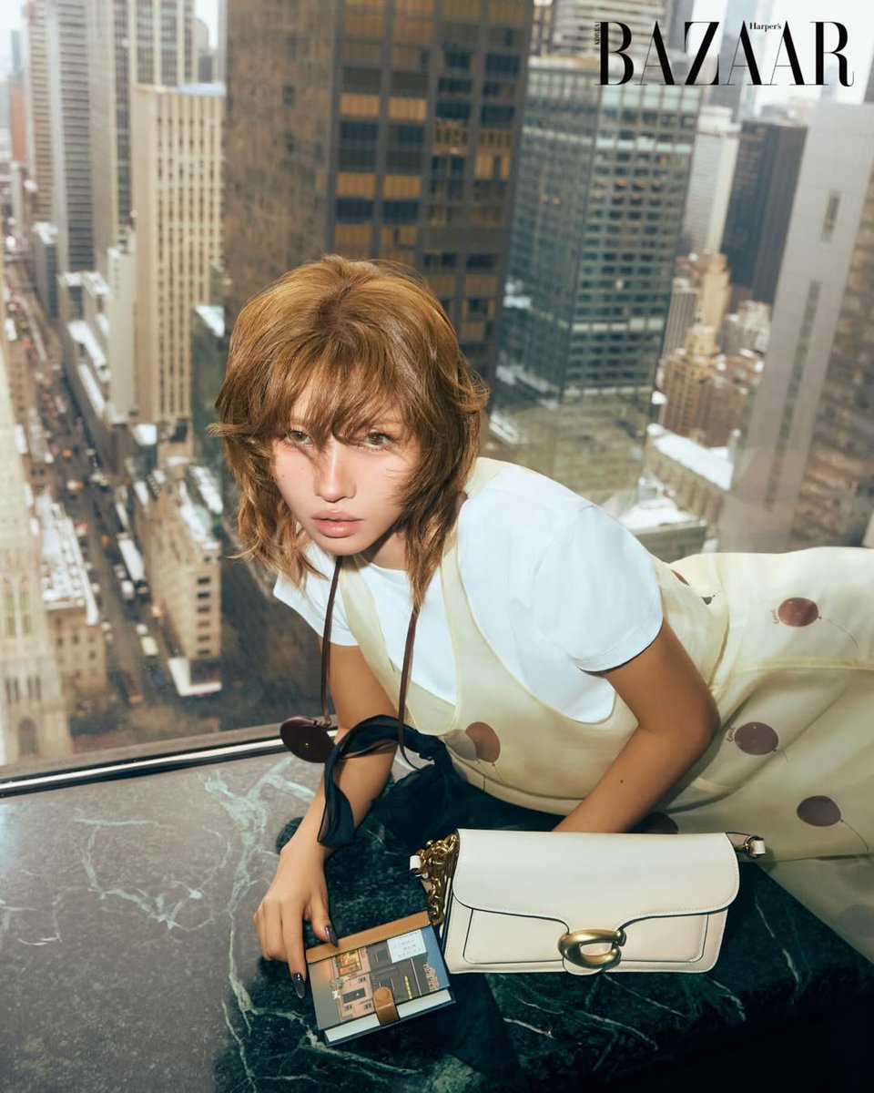 i-dle's SOYEON stuns for Harper's Bazaar Korea x Coach.