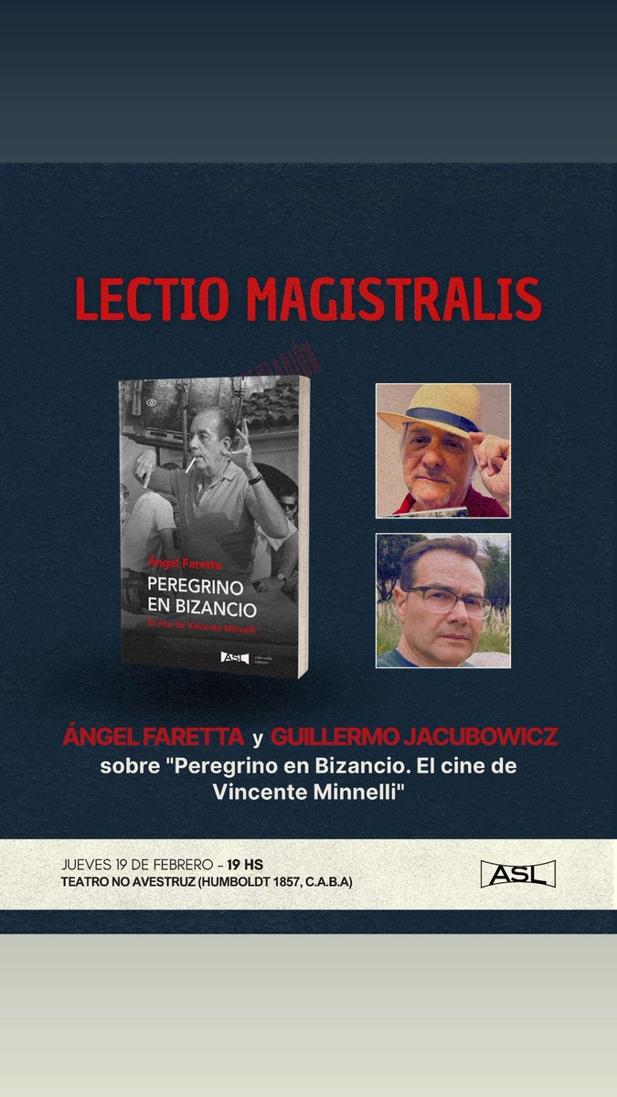 Evento gratuito con inscripción previa hasta colmar la capacidad de la sala. 
Enviar mail a: asalallena@asalallena.com.ar

Jueves 19 de febrero a las 19hs. En Teatro No Avestruz (Humboldt 1857).