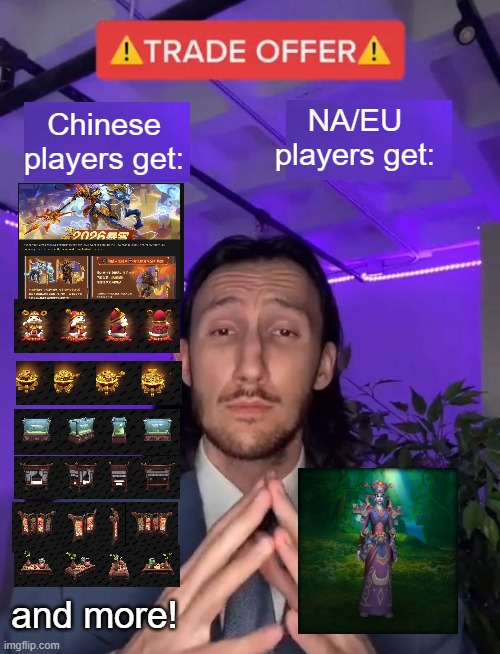 Guess Blizzard's bread is buttered better in China.  <a href="/TheWindstalker/">Holly Longdale</a> <a href="/Joh_Burg/">Johanna Faries</a>